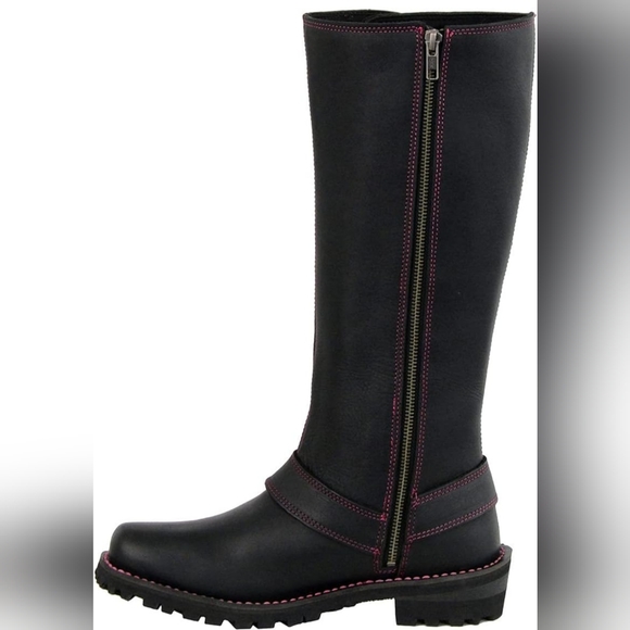 Milwaukee Motorcycle Style Knee High Boots - Brand New in Box - Picture 7 of 15